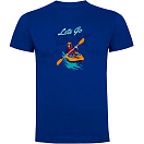 Купить Kruskis CA65500305C116 Футболка с коротким рукавом Lets Go Голубой Royal Blue L 7ft.ru в интернет магазине Семь Футов