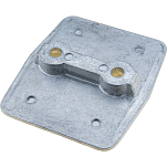 Recmar REC97-8M0137814AL Алюминиевый анод Серебристый Grey 200 x 315 mm 