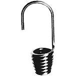 Plastimo 403731 Sandow Крюк из нержавеющей стали Silver 8 mm