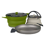 Sea to summit AXSET32CH X-Series 32 Кухонный гарнитур Зеленый Green / Steel