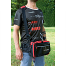 Купить Nomura NM80000054 Narita Carryall Поясная сумка Черный Black / Red 7ft.ru в интернет магазине Семь Футов