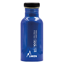Купить Laken BPL60-A Basic Plain 600 ml Алюминиевая бутылка Голубой Blue 7ft.ru в интернет магазине Семь Футов