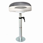 Pike n bass 240025 сиденье Comfort Casting  White / Grey