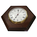 Купить Часы настенные Foresti & Suardi 600 Ø100мм 160мм из латуни и дерева 7ft.ru в интернет магазине Семь Футов
