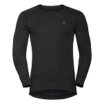 Odlo 159102-10734-XL Термобелье Active Warm Eco с длинным рукавом и круглым вырезом Серый Dark Grey Melange XL