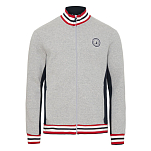 Sea ranch 22-7-163-9009-3XL Свитер на молнии Paul Серый Grey Melange / Dark Navy 3XL