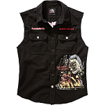 Brandit 61043-11002-S Футболка без рукавов Iron Maiden Vintage NOTB Черный Black S