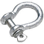 Seachoice 50-43140 Оцинкованная анкерная скоба Серебристый Silver 25.4 mm 