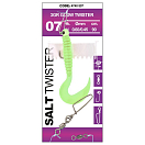 Купить SPRO 004740-00508-00000-00 Salt Twister Мягкая приманка Зеленый Glow 1/0  7ft.ru в интернет магазине Семь Футов