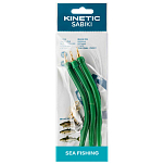 Kinetic F131-006-049 Sabiki Makk 6/0 Угри 150 Mm Розовый  Green