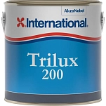 Краска необрастающая совместимая с алюминием International Trilux 200 YBP214/750AZ твёрдая 750мл черная
