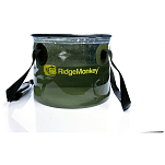 Ridgemonkey RM-PCB10-UNIT Perspective Collapsible 10L Ведро  Clear / Green