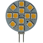 Goldenship GS10507 12-30V 2.2W G4 12 SMD 5050 Вертикальная светодиодная лампа Серебристый Grey