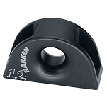 Harken 3274 Down Fairlead 12 Mm Кабельный ввод с одним болтом Черный Black