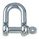 Купить Euromarine 007836 A4 Короткая прямая дужка 2 единицы Серебристый Grey 16 mm 7ft.ru в интернет магазине Семь Футов