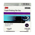 3M 71-30666 Финишная шлифовальная пленка P2000 152.4 mm 50 Единицы Purple 23x19x18
