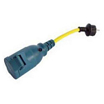 Victron energy SHP307700220 Adapter Cord 16A/250V Schuko/CEE Голубой Blue