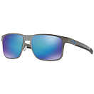 Купить Oakley OO4123-0755 Holbrook Металлические поляризованные солнцезащитные очки Matte Gunmetal Sapphire Iridium/CAT3 7ft.ru в интернет магазине Семь Футов