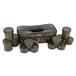 Fox international CLU503 мешок для приманки Camolite™ 12 Pot Hookbait Camo