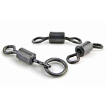 Fox international CAC609 Edges Поворотное кольцо с гибким кольцом Серебристый Black L 