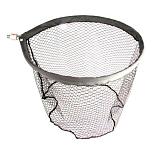 Amiaud 755008 Круглая головка подсачека 60 Cm Rubber Net Серебристый Silver 600 mm 