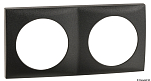 Cornice doppia nero antracite, Osculati 14.534.01