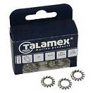 Купить Talamex 40100022 Зубчатая стопорная шайба 6 Единицы Серебристый Grey 6 mm  7ft.ru в интернет магазине Семь Футов