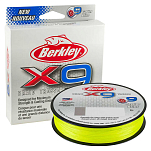 Berkley 1486872 X9 2000 M Линия Зеленый  Fluor Green 0.120 mm 