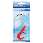 Mikado LS-A060-5.5-01 Pilk Twist LS-A060 Мягкая Приманка 55 мм Красный Red