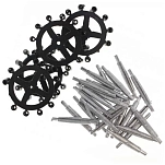 Kolpo 1532026-50-unit Грузило-капля Siluro Silver 15x7x5 50 g