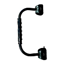 Купить Rv designer 350-R222 Руль R222 Серебристый  Black 55.88 cm 7ft.ru в интернет магазине Семь Футов