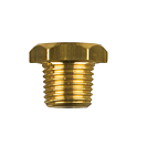 Купить Латунная заглушка Tecnoseal 01316TP 22мм 3/8''GAS 3/8''UNC для стержневых анодов 7ft.ru в интернет магазине Семь Футов