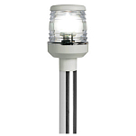 Advace pull-out pole white plastic w/base 100 cm