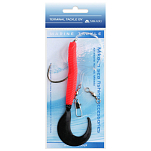 Mikado LS-A060-14-03 Pilk Twist LS-A060 Мягкая Приманка 140 мм Красный Red / Black