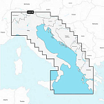 Navionics AZ24VF030697 MSD Regular EU014R Italia Mar Adriático Диаграмма Multicolour
