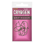 ESP EHCGPR008 Cryogen Grip Rigger Крючки С Одним Глазком Серебристый 8