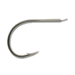 Mustad 10001NP-BN-6-U10 10001NP BN Chinu Allround Крюк Серебристый Black Nickel (10 pcs) 6 