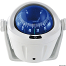 IDRA compact compass w/blue front rose bracket, 25.014.97