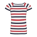 Купить Sea ranch 16-6-300-1015-m Футболка с коротким рукавом Melanie Pearl / Sr Navy / Sr Red 30x25x2 7ft.ru в интернет магазине Семь Футов
