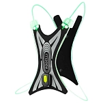 Rogelli ROG351115-000-OS Spider Led Светоотражающий жилет для бега Green