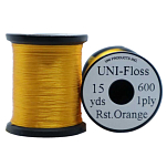 Uni products ZUFR15RO-UNIT линия Floss Rayon 600 Deniers 12.6 m  Rusty Orange