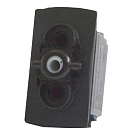 Купить Pros 10418021-npe Кнопочный переключатель Вкл-Выкл-Вкл Black 5x5x2 Double Pole 7ft.ru в интернет магазине Семь Футов