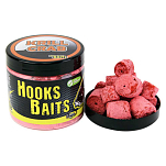 Pro elite baits C8433908 Hook Powder Dip Криль И Краб 200ml Пеллеты Красный 14 / 20 mm 