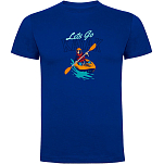 Kruskis CA65500205C116 Футболка с коротким рукавом Lets Go Голубой Royal Blue M