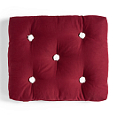 Kapok Single Cushion / бордово-красный