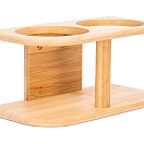 PLASTIMO 5998710 Бамбуковый держатель для бутылок / 2 бутылки