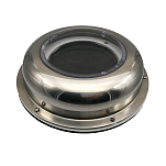  Вентилятор Solatron Incorporation SVT-012SM Ø215x50мм 18³/ч на солнечных батареях нержавеющая сталь/пластик