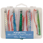 Kinetic E129-008-163 Belone Flash Silky Джиг 16g Многоцветный Multicolour