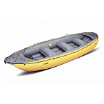 Gumotex 044002 Ontario S Надувная лодка для рафтинга Yellow / Grey 450 x 157 cm