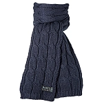 Barts ba0271-03-unica Шарф Jp Cable Navy 20x10x5